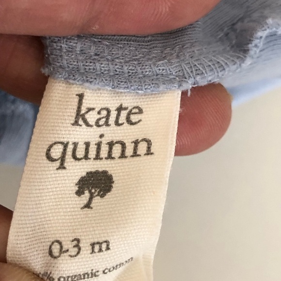 Kate Quinn Light Blue Booties and Hat 0-3 M - Picture 4 of 4